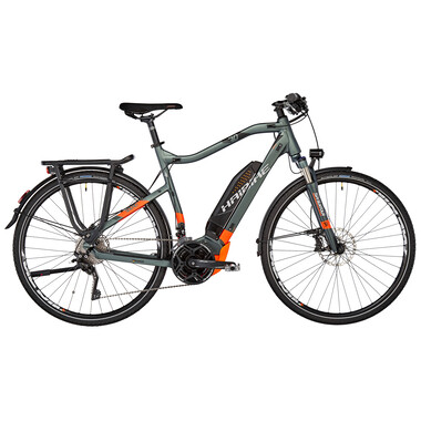 Bicicleta todocamino eléctrica HAIBIKE SDURO TREKKING 8.0 Verde oliva/Naranja 2018 0